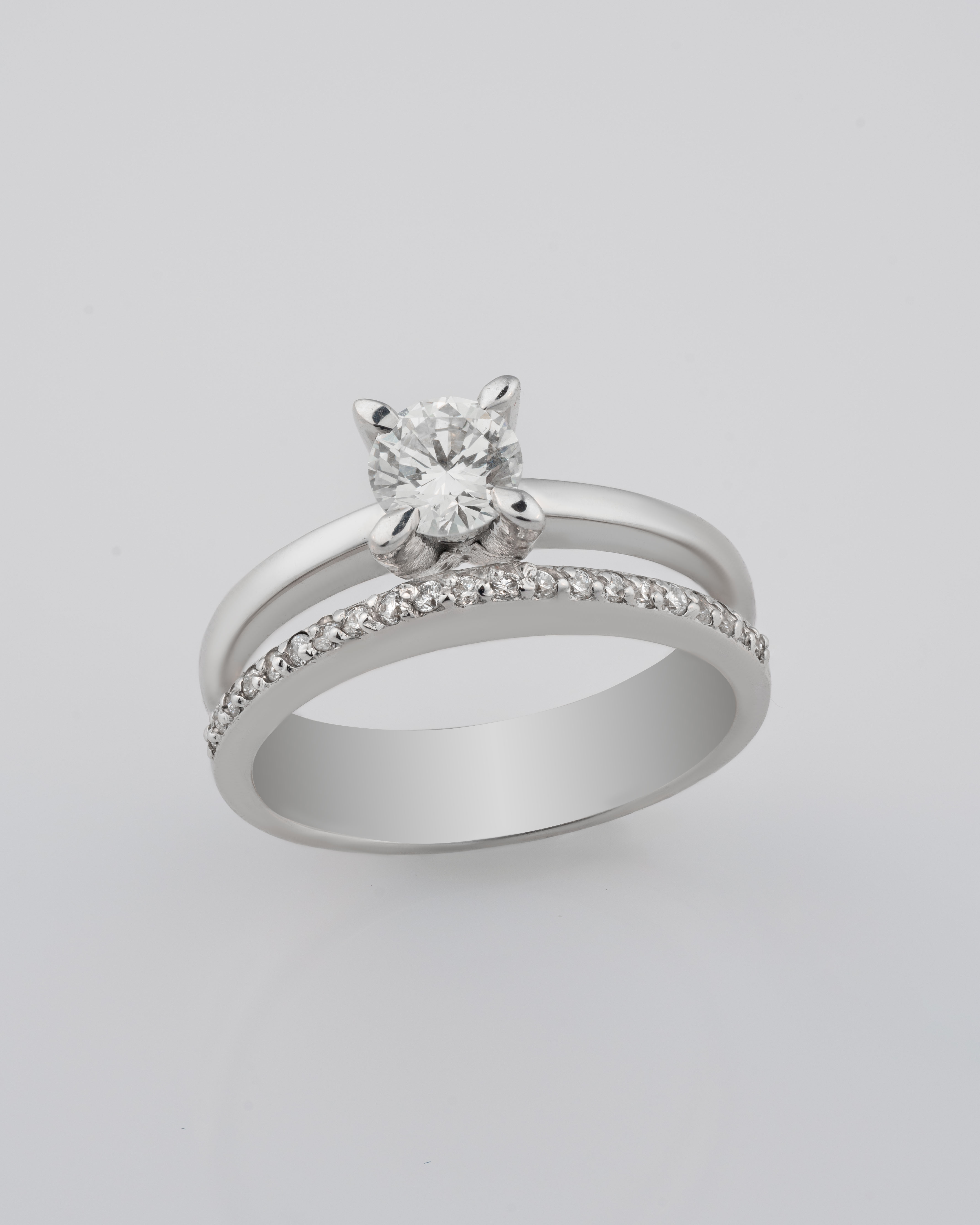 حلقه سولیتر دو ردیفه